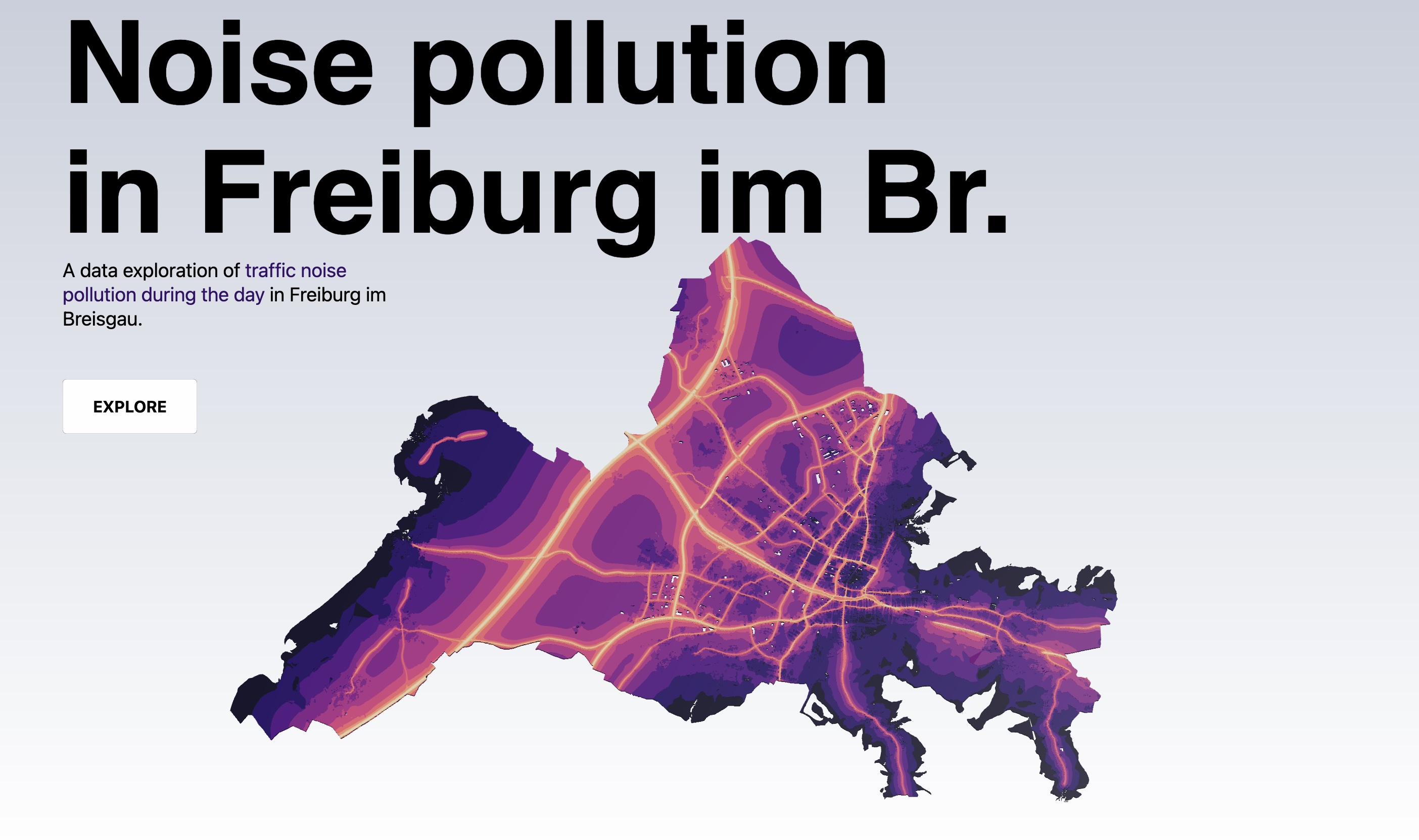 Freiburg Noise Pollution Background